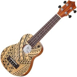Акустические гитары Harley Benton Hawaii Soprano Spruce Tattoo