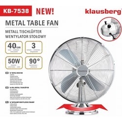 Вентиляторы Klausberg KB-7538