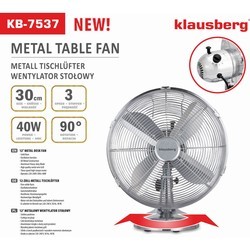 Вентиляторы Klausberg KB-7537