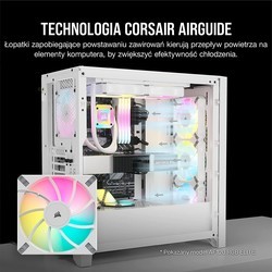 Системы охлаждения Corsair iCUE AF140 RGB ELITE White Single Pack