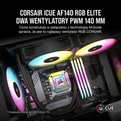 Системы охлаждения Corsair iCUE AF140 RGB ELITE Dual Fan Kit