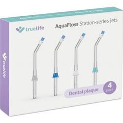 Насадки для зубных щеток Truelife AquaFloss Station Dental Plaque 4 pcs