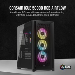 Корпуса Corsair iCUE 5000D RGB Airflow