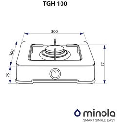 Плиты Minola TGH 100 BL