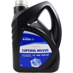 Моторные масла Lotos Superol Milvus 15W-40 5L