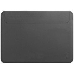 Сумки для ноутбуков WiWU Skin Pro 2 Leather for MacBook Pro 13 (серый)