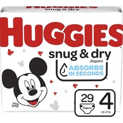 Подгузники (памперсы) Huggies Snug and Dry 4 / 29 pcs