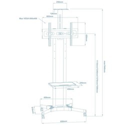 Подставки и крепления Walfix TVS-6004B