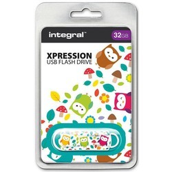 USB-флешки Integral Xpression USB 2.0 Owls 32Gb
