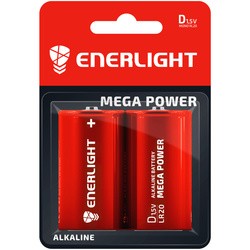 Аккумуляторы и батарейки Enerlight Mega Power 2xD