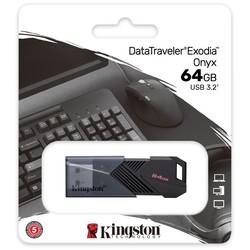 USB-флешки Kingston DataTraveler Exodia Onyx 64Gb