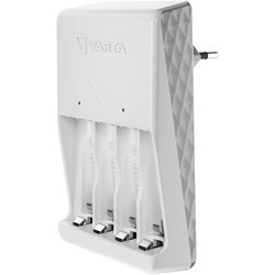 Зарядки аккумуляторных батареек Varta Plug Charger 57657 + 4xAA 2100 mAh