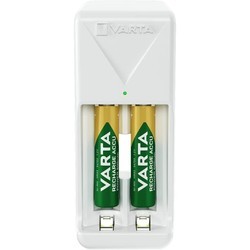Зарядки аккумуляторных батареек Varta Mini Charger 57656 + 2xAA 2100 mAh