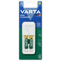 Зарядки аккумуляторных батареек Varta Mini Charger 57656 + 2xAAA 800 mAh