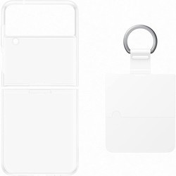 Чехлы для мобильных телефонов Samsung Clear Cover with Ring for Galaxy Z Flip4