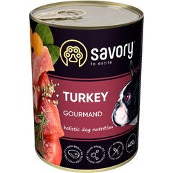 Корм для собак Savory Gourmand Turkey Pate 400 g