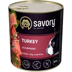 Корм для собак Savory Gourmand Turkey Pate 800 g