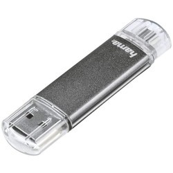 USB-флешки Hama Laeta Twin USB 2.0 128Gb