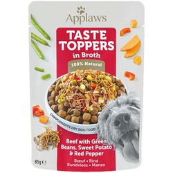Корм для собак Applaws Taste Toppers Beef with Green Beans Broth Pouch 12 pcs