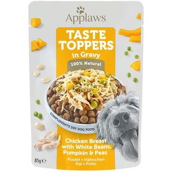Корм для собак Applaws Taste Toppers Chicken Breast with White Beans Gravy Pouch 12 pcs
