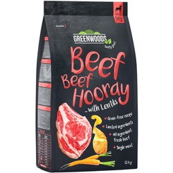 Корм для собак Greenwoods Beef Hooray with Lentils 1.5 kg