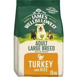 Корм для собак James Wellbeloved Adult Large Breed Turkey/Rice 15 kg