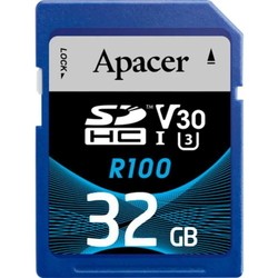 Карты памяти Apacer SDXC UHS-I U3 V30 Class 10 64Gb