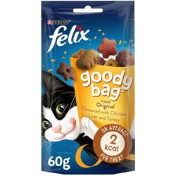 Корм для кошек Felix Goody Bag Original Mix 60 g 3 pcs