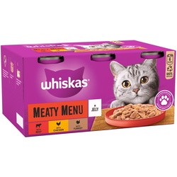 Корм для кошек Whiskas Meaty Menu in Jelly 24 pcs