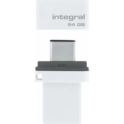 USB-флешки Integral Fusion Dual USB-C &amp; USB 3.0 64Gb