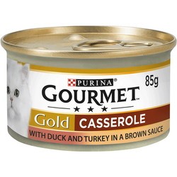 Корм для кошек Gourmet Gold Casserole with Duck/Turkey 12 pcs