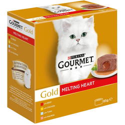 Корм для кошек Gourmet Gold Melting Heart 48 pcs