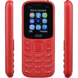 Мобильные телефоны 2E E180 2019 (красный)
