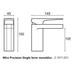 Смесители Mira Showers Precision 2.1817.001