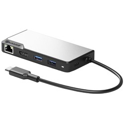 Картридеры и USB-хабы ALOGIC USB-C Fusion MAX 6-in-1 Hub V2