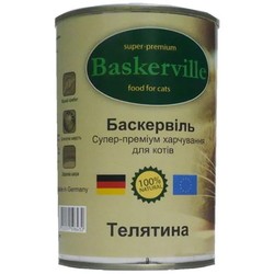 Корм для кошек Baskerville Cat Canned with Veal 400 g