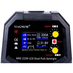 Сварочные аппараты Magnum MIG 223X LCD Dual Puls Wi-Fi