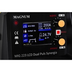 Сварочные аппараты Magnum MIG 223 LCD Dual Puls Synergia
