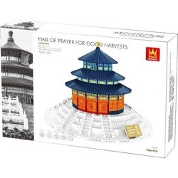 Конструкторы Wangetoys Hall of Prayer For Good Harvest 5222