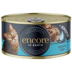 Корм для кошек Encore Ocean Fish in Broth Tin 16 pcs