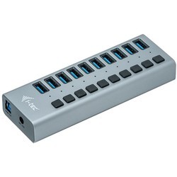 Картридеры и USB-хабы i-Tec USB 3.0 Charging HUB 10 port + Power Adapter 48 W