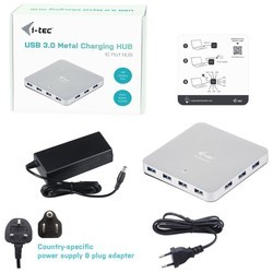 Картридеры и USB-хабы i-Tec USB 3.0 Metal Charging HUB 10 Port