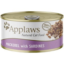 Корм для кошек Applaws Adult Canned Mackerel with Sardine 156 g 24 pcs