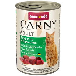 Корм для кошек Animonda Adult Carny Beef/Turkey/Rabbit 400 g