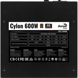 Блоки питания Aerocool Cylon 600W Full Range