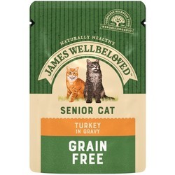 Корм для кошек James Wellbeloved Senior Cat Turkey in Gravy 24 pcs