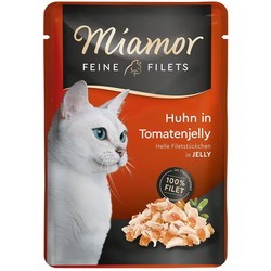 Корм для кошек Miamor Fine Fillets in Jelly Chicken/Tomatoes 24 pcs