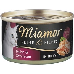 Корм для кошек Miamor Fine Fillets in Jelly Chicken/Ham 6 pcs