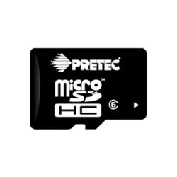 Карты памяти Pretec microSDHC Class 6 4Gb