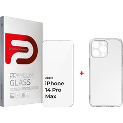 Чехлы для мобильных телефонов ArmorStandart Air Series for iPhone 14 Pro Max + Glass